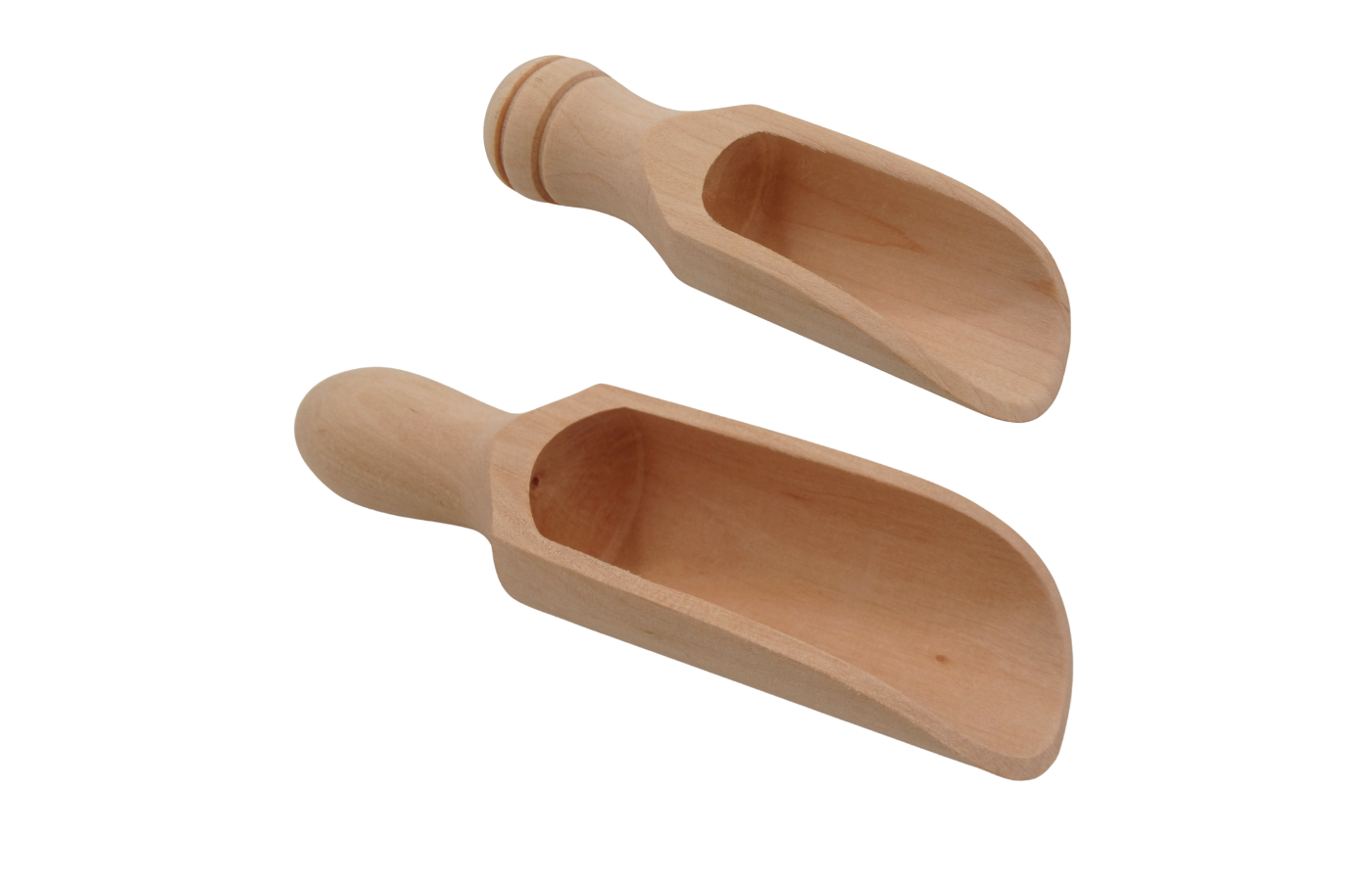 Houten scooper - schepje 